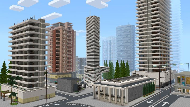 REALISTIC CITY by Pickaxe Studios