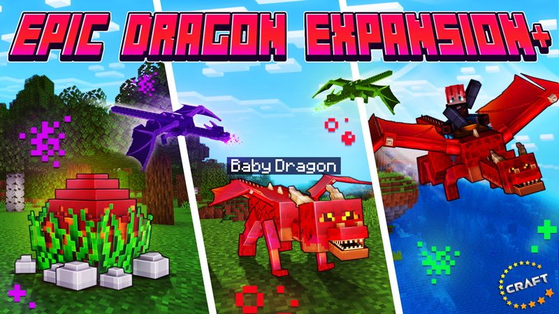 Epic Dragon Expansion on the Minecraft Marketplace by The Craft Stars Epic Dragon Expansion on the Minecraft Marketplace by The Craft Stars