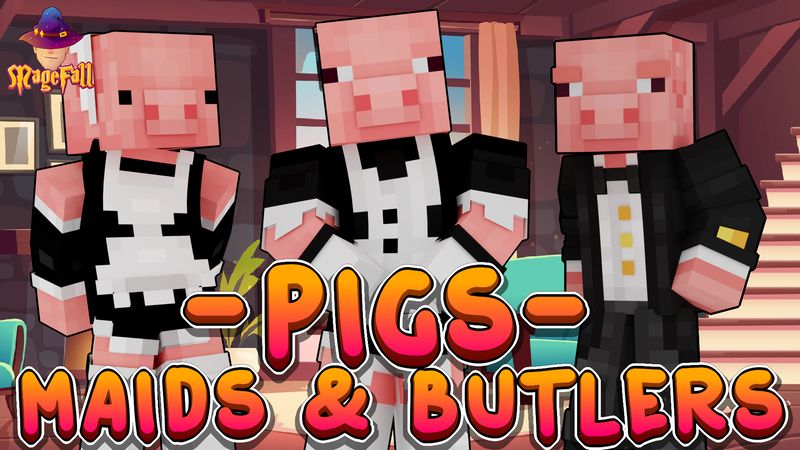 Pigs Maids and Butlers on the Minecraft Marketplace by Magefall Pigs Maids and Butlers on the Minecraft Marketplace by Magefall