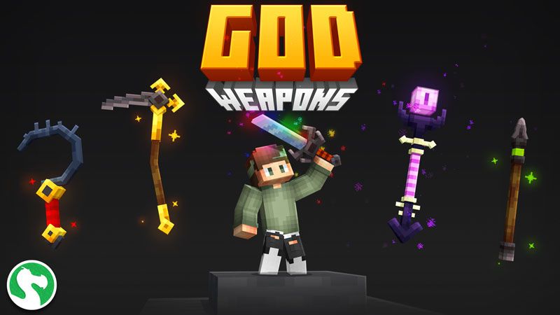 God Weapons on the Minecraft Marketplace by Dodo Studios God Weapons on the Minecraft Marketplace by Dodo Studios