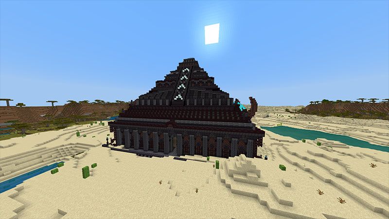 Netherite Pyramid by Odyssey Builds