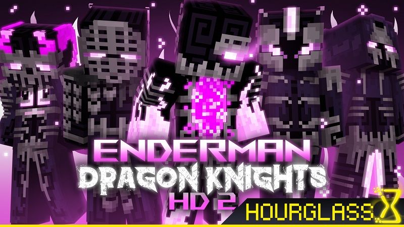 Hourglass Studios ✨ on X: Get these epic Enderman Dragon Knight