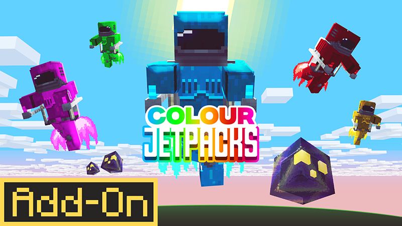 Colour Jetpacks on the Minecraft Marketplace by Blockworks