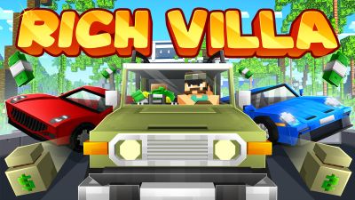 Rich Villa on the Minecraft Marketplace by BLOCKLAB Studios
