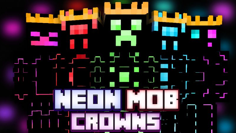 Neon Mob Crowns on the Minecraft Marketplace by Pixelationz Studios Neon Mob Crowns on the Minecraft Marketplace by Pixelationz Studios