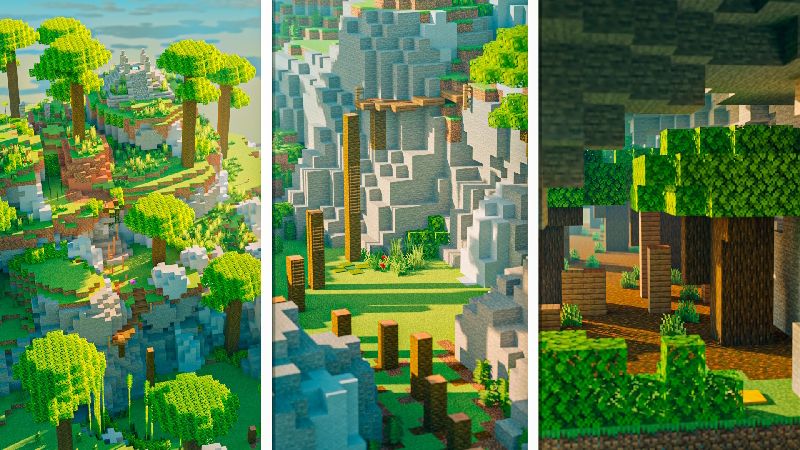 Cube Parkour on the Minecraft Marketplace by Pixell Studio
