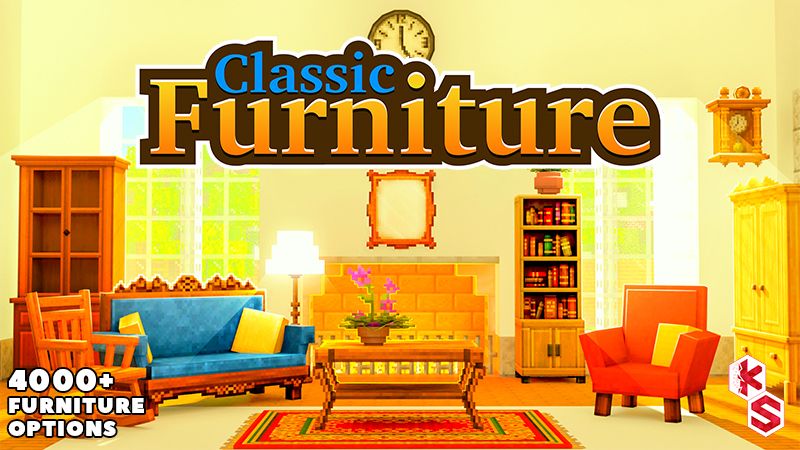Classic Furniture on the Minecraft Marketplace by Kreatik Studios