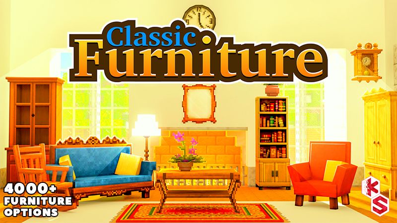 Classic Furniture on the Minecraft Marketplace by Kreatik Studios Classic Furniture on the Minecraft Marketplace by Kreatik Studios
