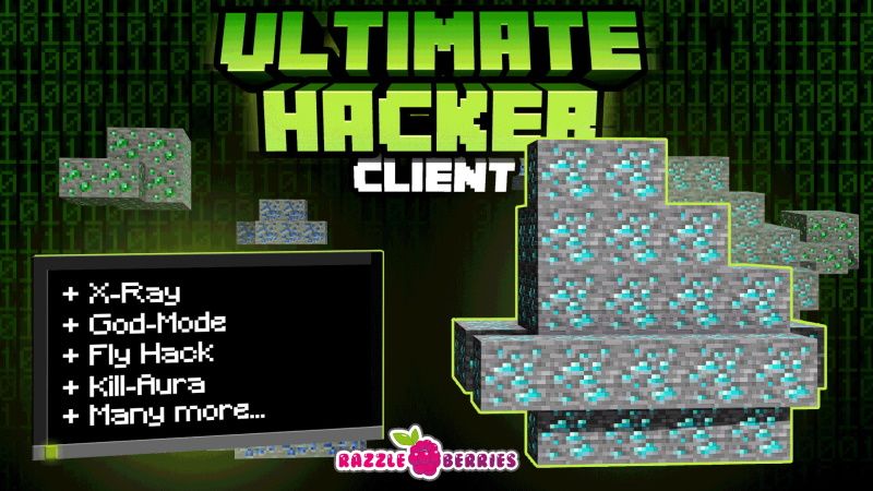 Ultimate Hacker Client by Razzleberries (Minecraft Marketplace Map ...