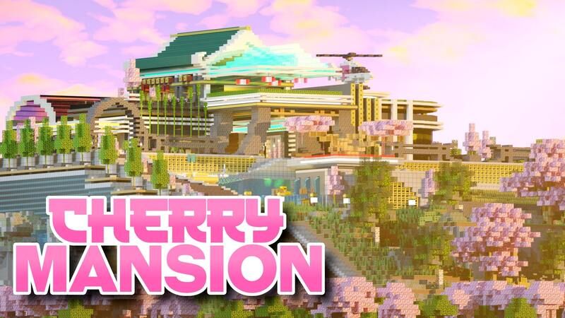 Cherry Mansion on the Minecraft Marketplace by Eescal Studios