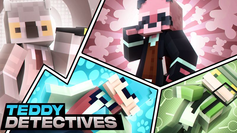 Teddy Detectives on the Minecraft Marketplace by Giggle Block Studios Teddy Detectives on the Minecraft Marketplace by Giggle Block Studios