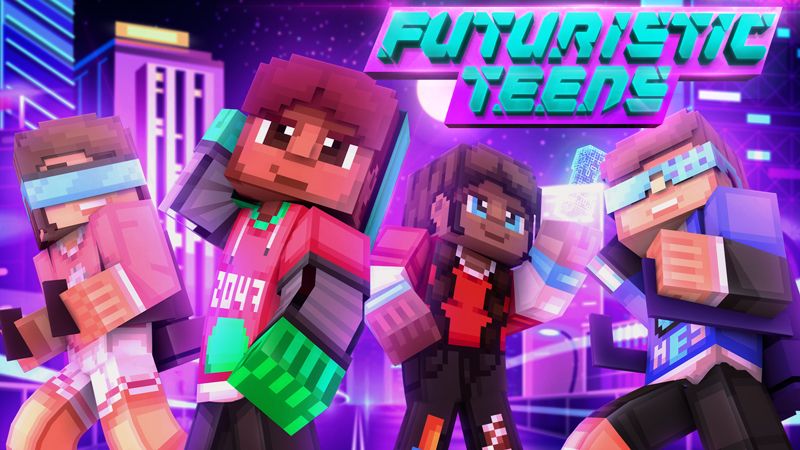 Futuristic Teens on the Minecraft Marketplace by Dark Lab Creations Futuristic Teens on the Minecraft Marketplace by Dark Lab Creations