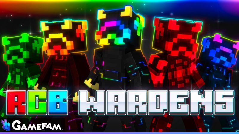 RGB Wardens on the Minecraft Marketplace by Gamefam