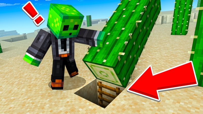 Secret Cactus Base on the Minecraft Marketplace by Snail Studios Secret Cactus Base on the Minecraft Marketplace by Snail Studios