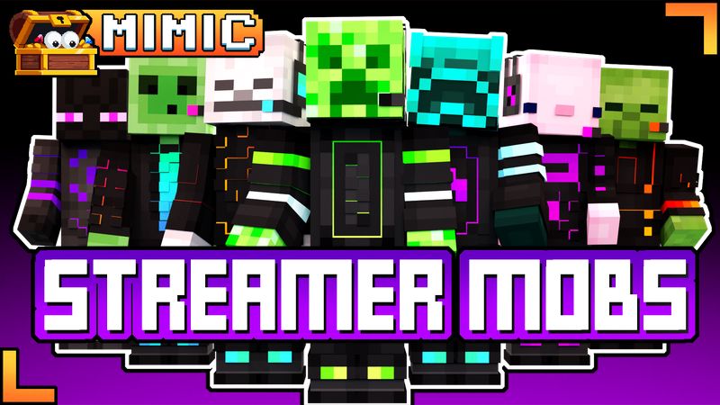 Streamer Mobs on the Minecraft Marketplace by Mimic Streamer Mobs on the Minecraft Marketplace by Mimic