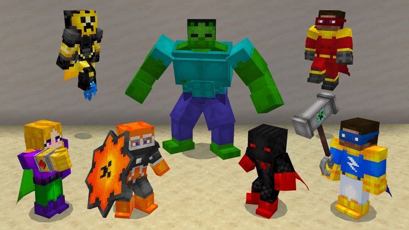 Superhero Morphs by GoE-Craft