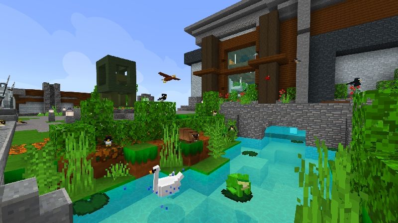Modern House: Cliffside! by VoxelBlocks