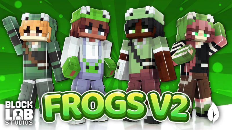 Frogs V2 on the Minecraft Marketplace by BLOCKLAB Studios Frogs V2 on the Minecraft Marketplace by BLOCKLAB Studios