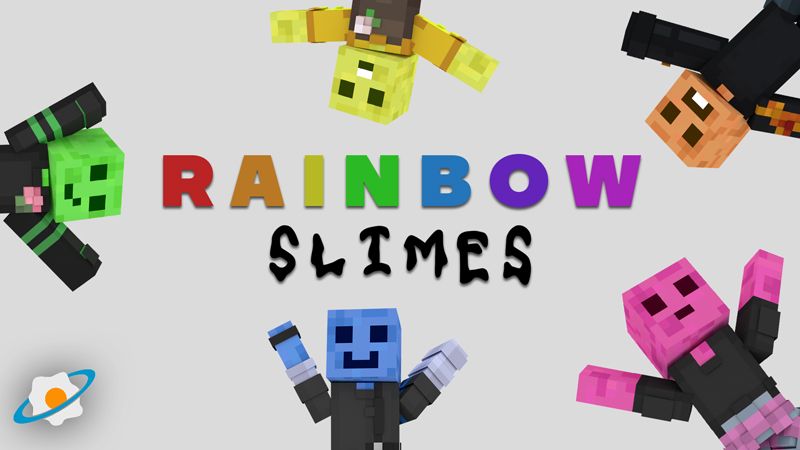 Rainbow Slimes on the Minecraft Marketplace by NovaEGG Rainbow Slimes on the Minecraft Marketplace by NovaEGG