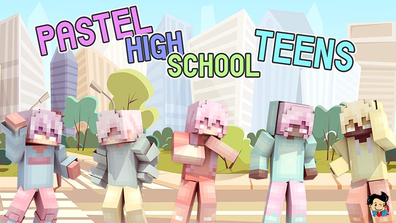 Pastel High School Teens on the Minecraft Marketplace by Duh Pastel High School Teens on the Minecraft Marketplace by Duh