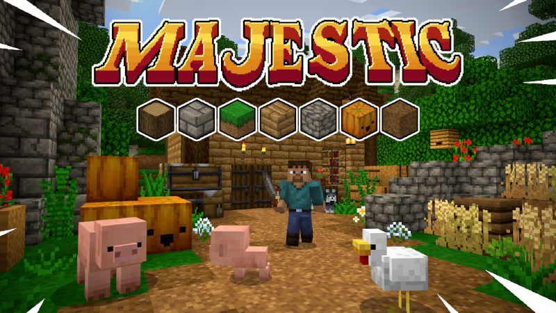 Majestic Texture Pack on the Minecraft Marketplace by Tomaxed Majestic Texture Pack on the Minecraft Marketplace by Tomaxed