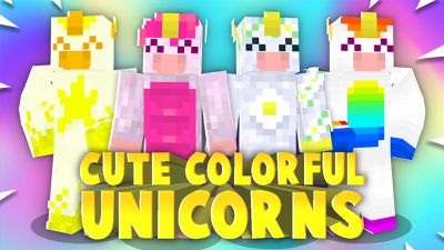 Cute Colorful Unicorns on the Minecraft Marketplace by Cynosia Cute Colorful Unicorns on the Minecraft Marketplace by Cynosia