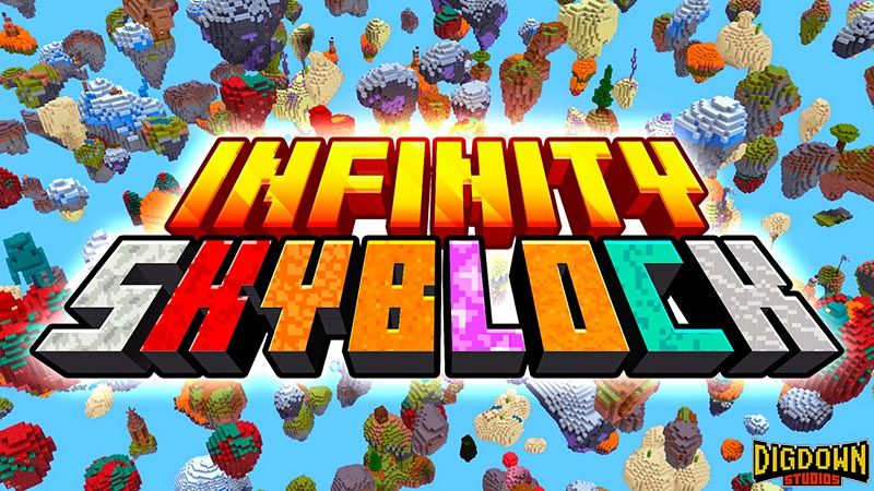 Infinity Skyblock on the Minecraft Marketplace by Dig Down Studios