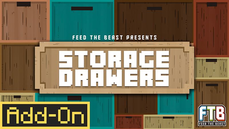 Storage Drawers on the Minecraft Marketplace by FTB