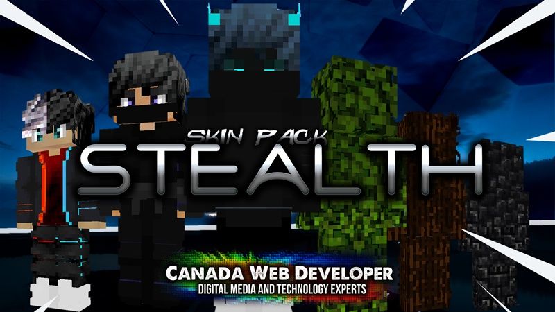 Stealth Skin Pack on the Minecraft Marketplace by CanadaWebDeveloper