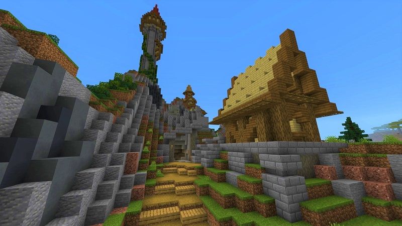 Simple Spawns: Wizard Tower by Razzleberries