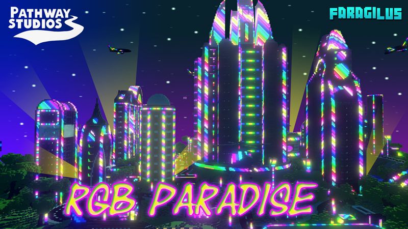RGB Paradise on the Minecraft Marketplace by Pathway Studios