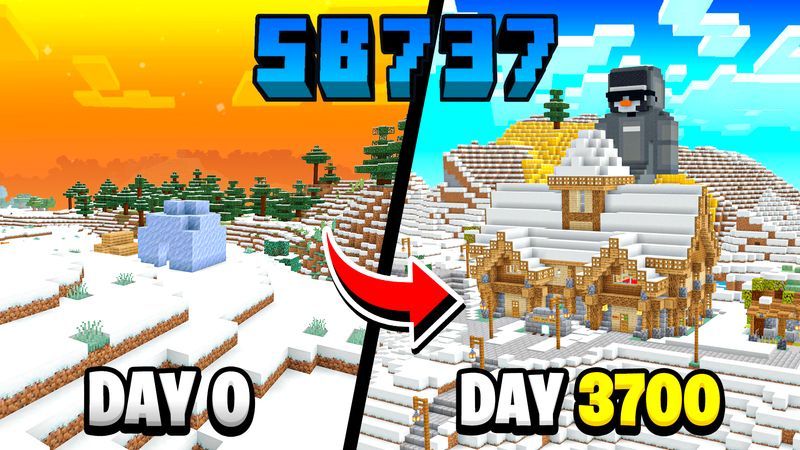 SB737 100 Days Survival on the Minecraft Marketplace by 5 Frame Studios