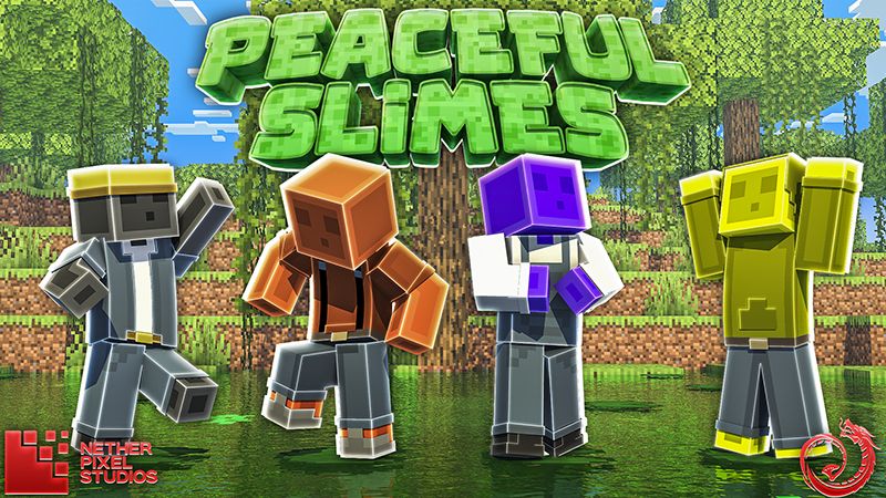 Peaceful Slimes By Netherpixel Minecraft Skin Pack Minecraft Marketplace