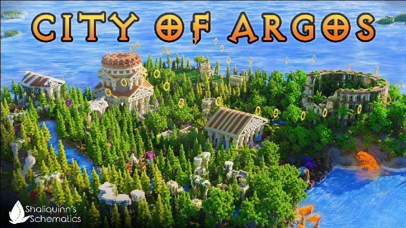 City of Argos on the Minecraft Marketplace by Shaliquinn's Schematics City of Argos on the Minecraft Marketplace by Shaliquinn's Schematics