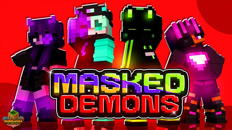 Masked Demons on the Minecraft Marketplace by MobBlocks