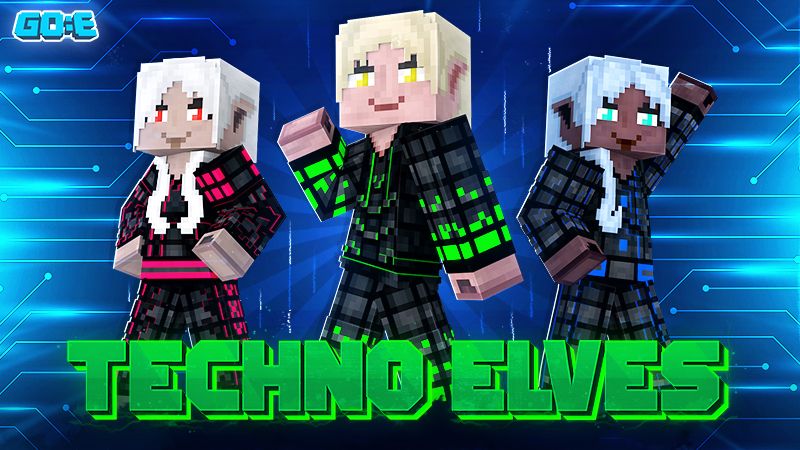 Techno Elves on the Minecraft Marketplace by GoE-Craft Techno Elves on the Minecraft Marketplace by GoE-Craft