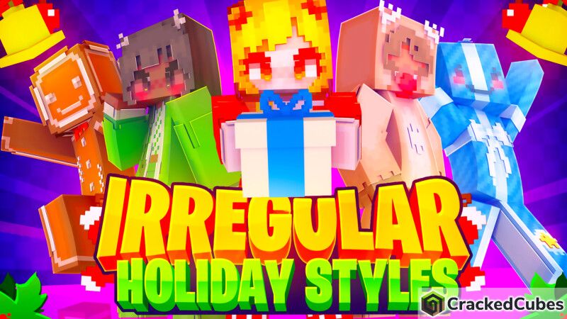 Irregular Holiday Styles on the Minecraft Marketplace by CrackedCubes