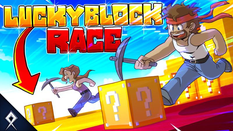 Lucky Block Race on the Minecraft Marketplace by BDcraft