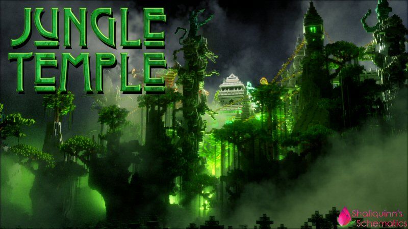 Jungle Temple on the Minecraft Marketplace by Shaliquinn's Schematics Jungle Temple on the Minecraft Marketplace by Shaliquinn's Schematics