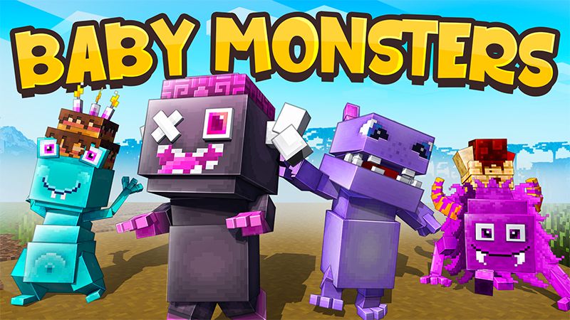 Baby Monsters on the Minecraft Marketplace by Cypress Games Baby Monsters on the Minecraft Marketplace by Cypress Games