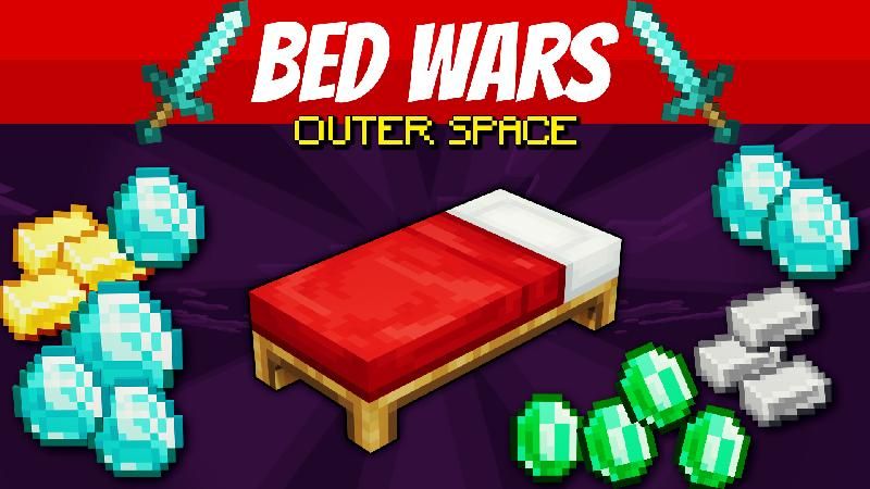 Bed Wars Outer Space on the Minecraft Marketplace by VoxelBlocks