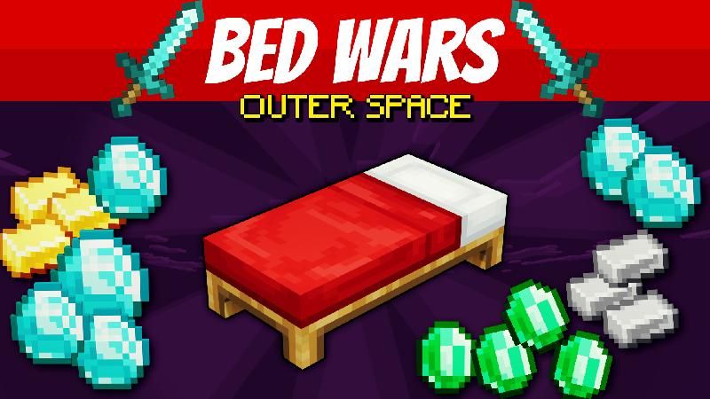 Bed Wars Outer Space on the Minecraft Marketplace by VoxelBlocks Bed Wars Outer Space on the Minecraft Marketplace by VoxelBlocks