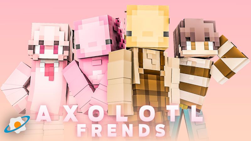 Axolotl Friends on the Minecraft Marketplace by NovaEGG Axolotl Friends on the Minecraft Marketplace by NovaEGG