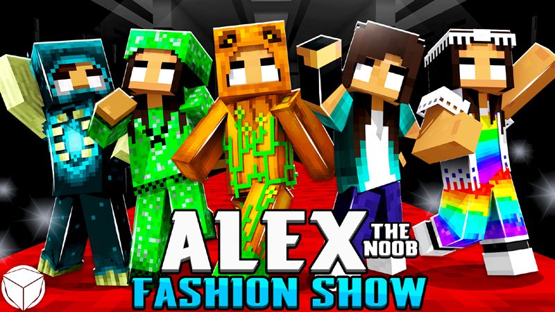 Alex the Noob Fashion Show on the Minecraft Marketplace by Logdotzip Alex the Noob Fashion Show on the Minecraft Marketplace by Logdotzip