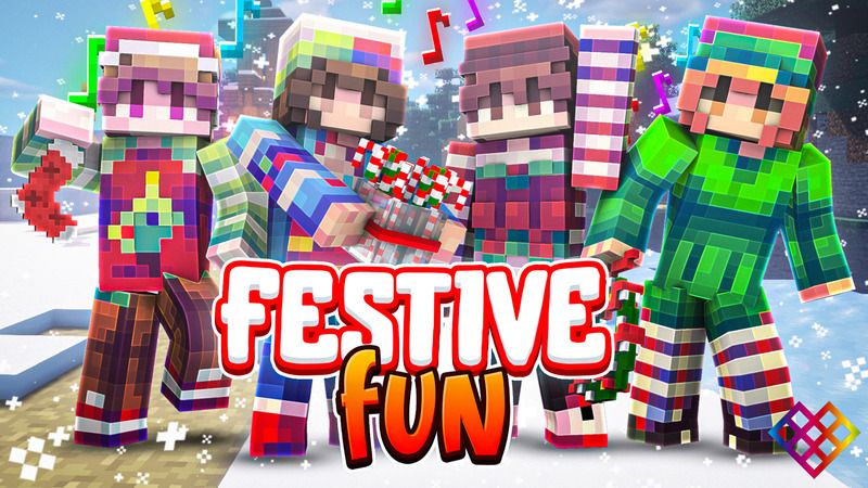 Festive Fun on the Minecraft Marketplace by Rainbow Theory Festive Fun on the Minecraft Marketplace by Rainbow Theory