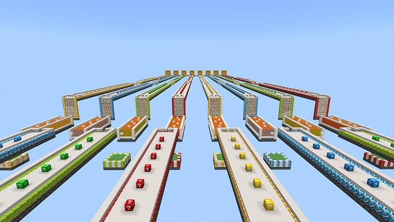 Sky Lucky Block Race by Waypoint Studios