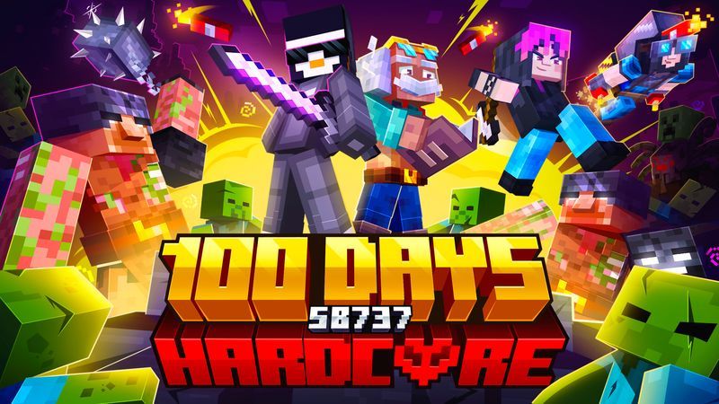 SB737 100 Days Hardcore on the Minecraft Marketplace by 5 Frame Studios