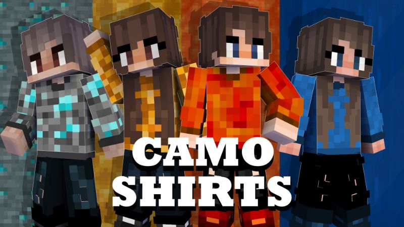 Camo Shirts on the Minecraft Marketplace by Pixelationz Studios