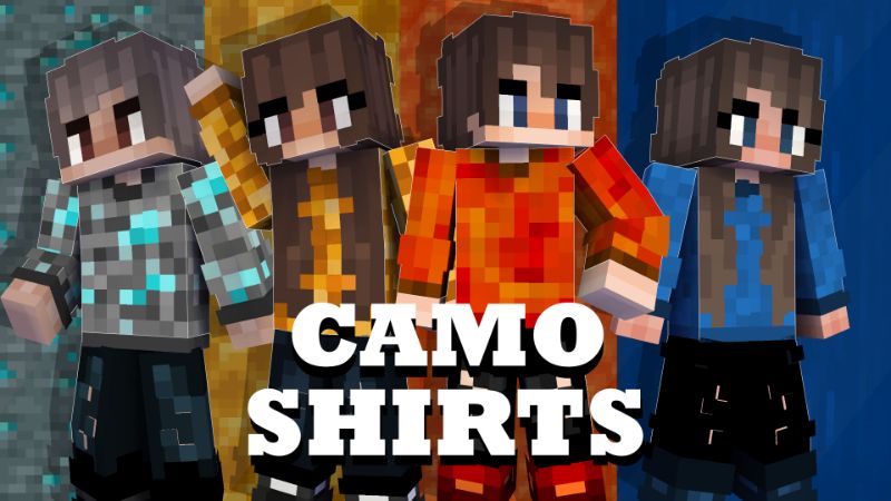Camo Shirts on the Minecraft Marketplace by Pixelationz Studios Camo Shirts on the Minecraft Marketplace by Pixelationz Studios
