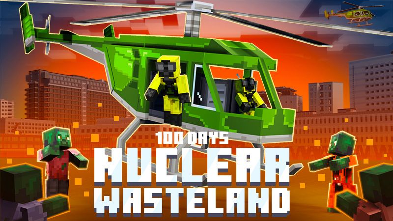 100 Days Nuclear Wasteland on the Minecraft Marketplace by Mine-North